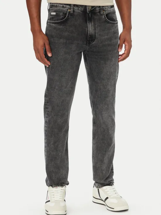 Guess Jeans Jeansy M6YA1C D1244 Czarny Slim Fit