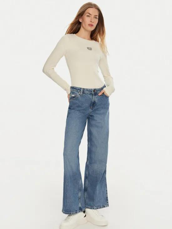 Guess Jeans Jeansy W4BA0Y D5CC4 Niebieski Relaxed Fit