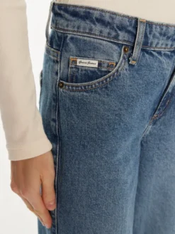 Guess Jeans Jeansy W4BA0Y D5CC4 Niebieski Relaxed Fit