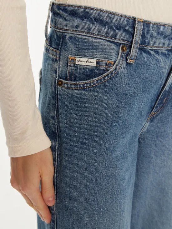 Guess Jeans Jeansy W4BA0Y D5CC4 Niebieski Relaxed Fit