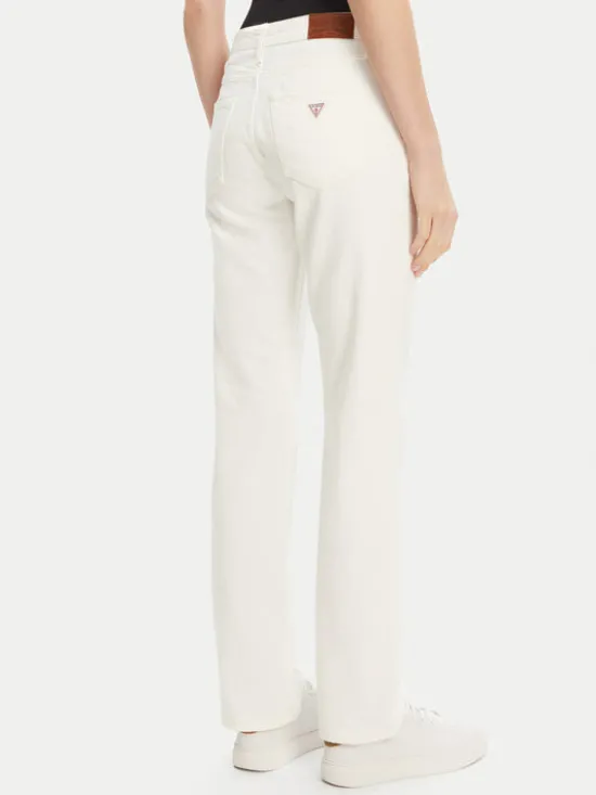 Guess Jeans Jeansy W5GA98 D5M62 Biały Skinny Fit