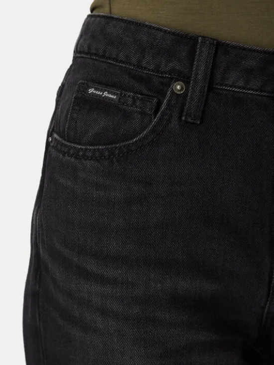 Guess Jeans Jeansy W6YA0D D1148 Czarny Relaxed Fit
