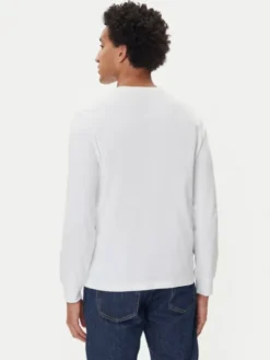 Guess Jeans Longsleeve M5BI77 K8FQ4 Biały Regular Fit