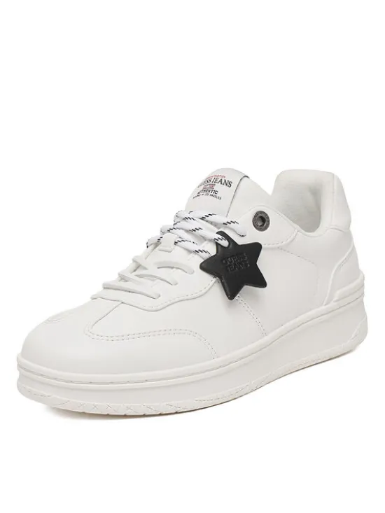 Guess Jeans Sneakersy EO-GSJ120 Kremowy