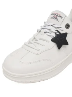 Guess Jeans Sneakersy EO-GSJ120 Kremowy