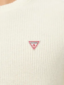 Guess Jeans Sweter M4BR30 Z3HM1 Écru Regular Fit