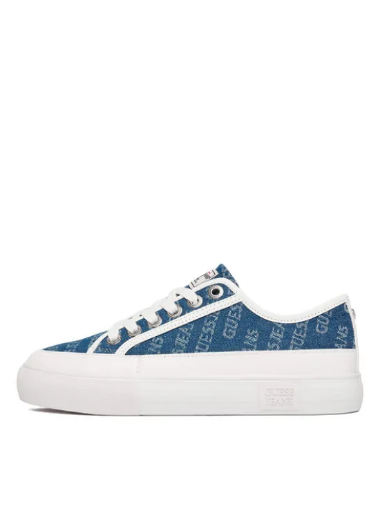 Guess Jeans Tenisówki CWBEO-GJ13456 Niebieski