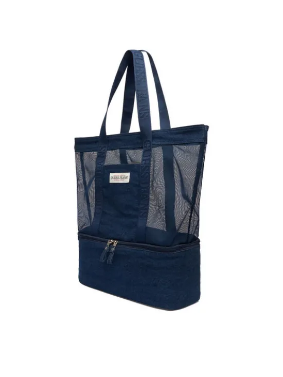 Guess Jeans Torebka CWBEO-GUESS-M-004-09 Granatowy