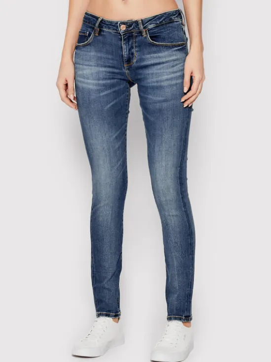 Guess Jeansy Annette W2YA99 D4Q02 Niebieski Skinny Fit