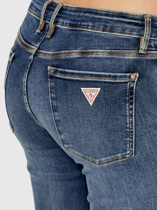 Guess Jeansy Annette W2YA99 D4Q02 Niebieski Skinny Fit