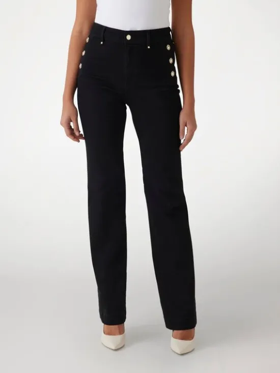 Guess Jeansy 171095 Czarny Relaxed Fit