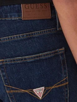 Guess Jeansy M6RAR7 D6430 Niebieski Regular Fit
