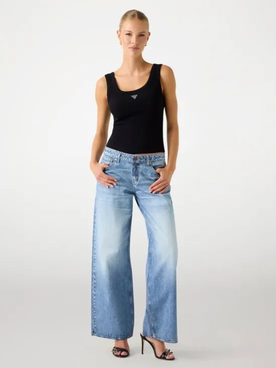 Guess Jeansy 178513 Niebieski Relaxed Fit