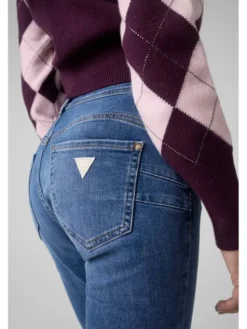 Guess Jeansy 184029 Niebieski Skinny Fit