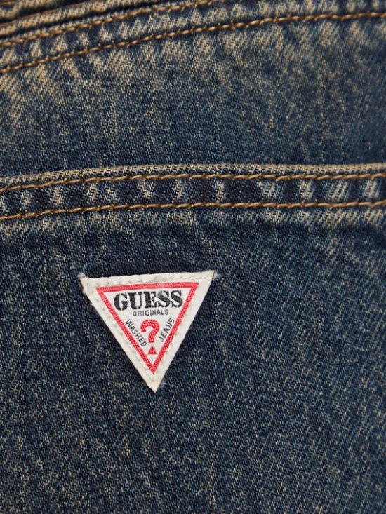 Guess Jeansy W5BA2J D4XYG Granatowy Regular Fit