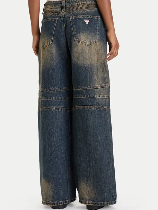 Guess Jeansy W5BA2J D4XYG Granatowy Regular Fit