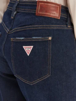 Guess Jeansy W6RA3F D6881 Granatowy Regular Fit