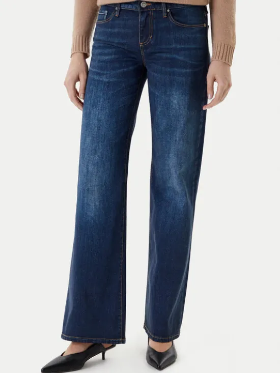 Guess Jeansy W5YA1D D0213 Granatowy Regular Fit
