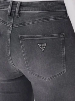 Guess Jeansy W2YA46 D4PZ2 Szary Skinny Fit