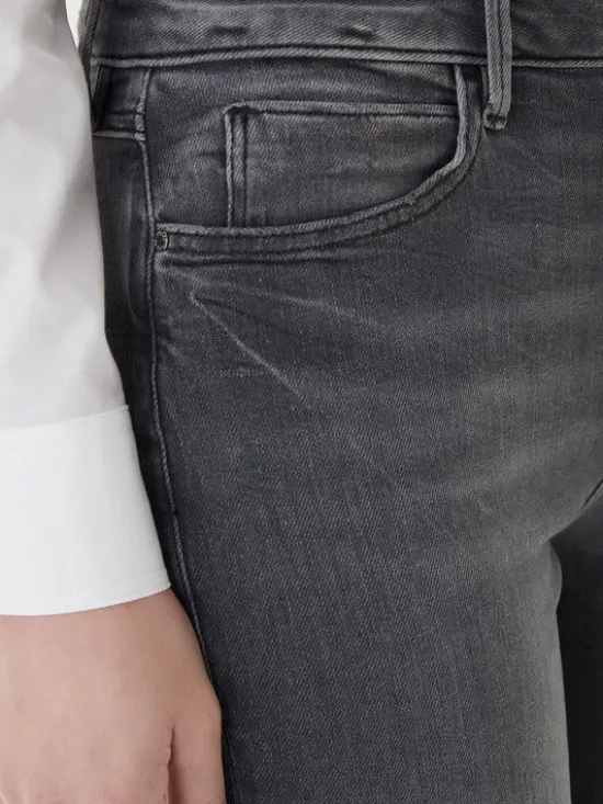 Guess Jeansy W2YA46 D4PZ2 Szary Skinny Fit