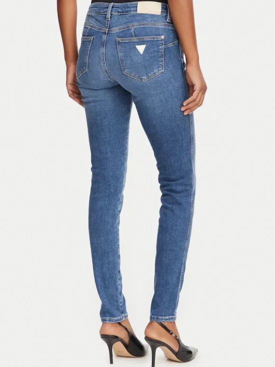 Guess Jeansy W6YAJ2 D1583 Niebieski Shaping Fit