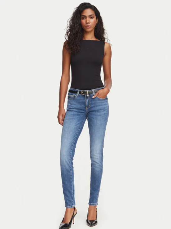 Guess Jeansy W6YAJ2 D1583 Niebieski Shaping Fit