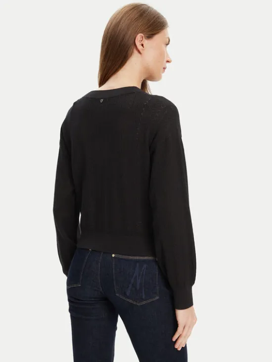 Guess Kardigan W5YR01 Z2ZK2 Czarny Regular Fit