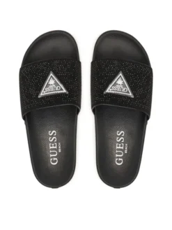 Guess Klapki E6GZ16 BB00F Czarny