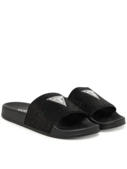 Guess Klapki E6GZ16 BB00F Czarny