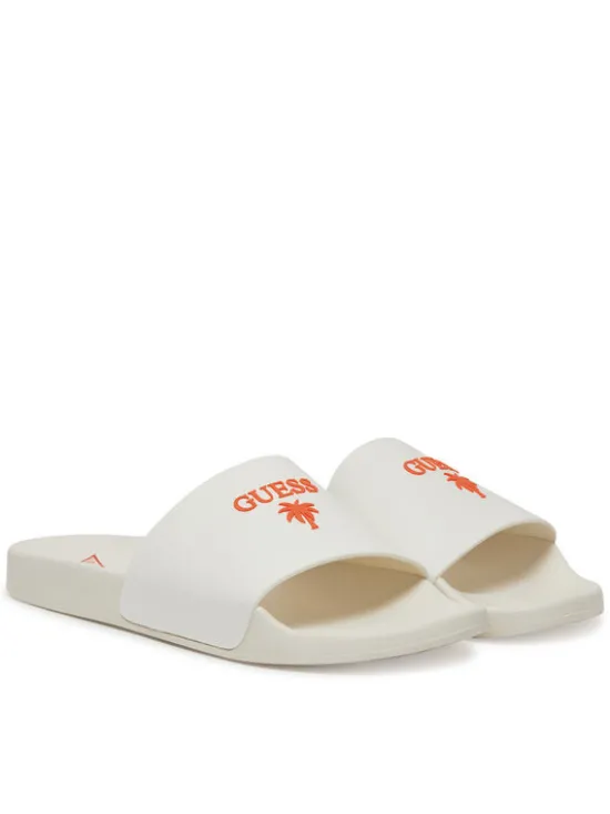 Guess Klapki F5GZ05 BB00F Biały