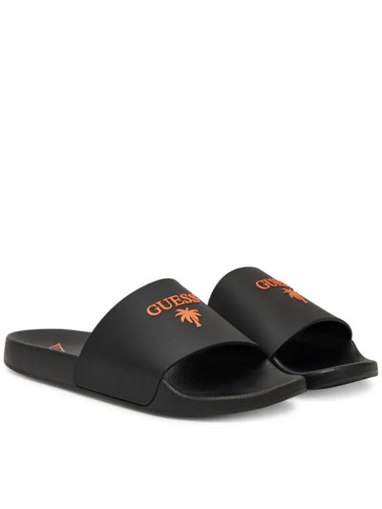 Guess Klapki F5GZ05 BB00F Czarny
