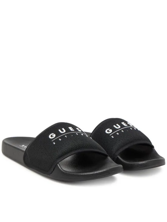Guess Klapki FMJTOM FAB19 Czarny