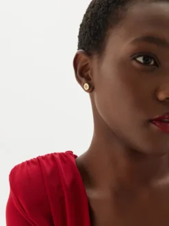 Guess Kolczyki JUBE04 595JW Złoty