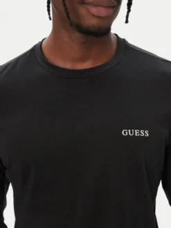 Guess Komplet longsleeve U6BG04 K5370 Czarny Regular Fit