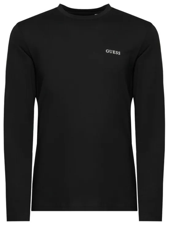 Guess Komplet longsleeve U6BG04 K5370 Czarny Regular Fit