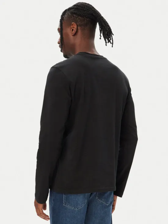 Guess Komplet longsleeve U6BG04 K5370 Czarny Regular Fit