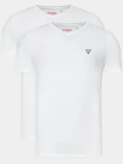 Guess Komplet t-shirtów Caleb U97G03 KCD31 Biały Regular Fit