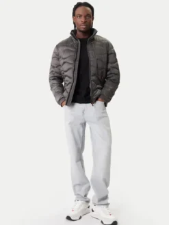 Guess Kurtka przejściowa M6RL0M WDQ52 Szary Regular Fit