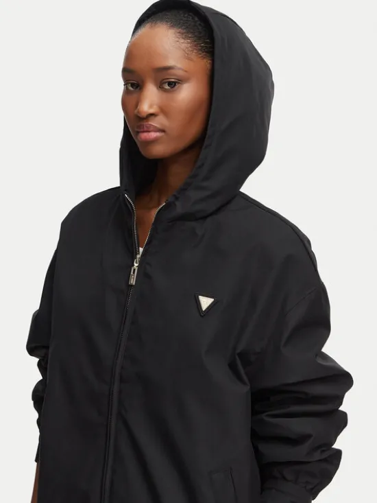 Guess Kurtka przejściowa V6YL11 W2871 Czarny Regular Fit