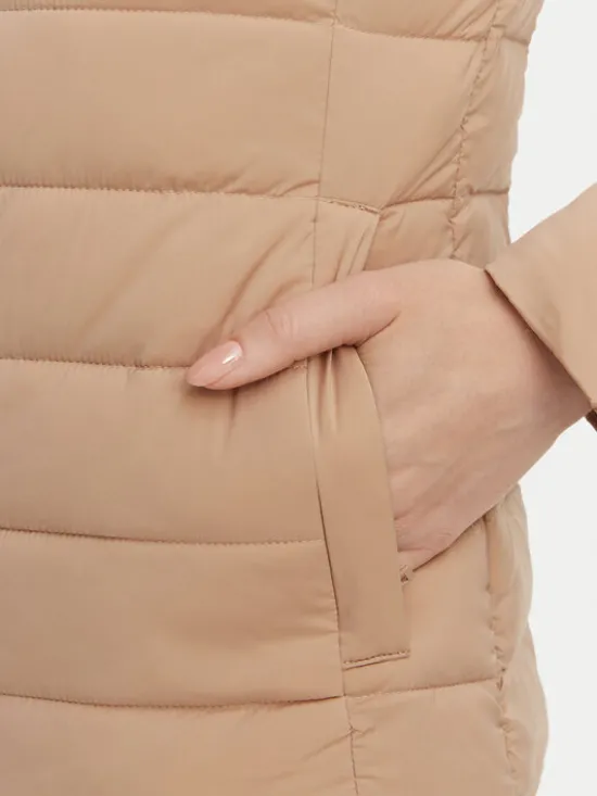 Guess Kurtka przejściowa V4YL04 WF3X0 Beżowy Regular Fit