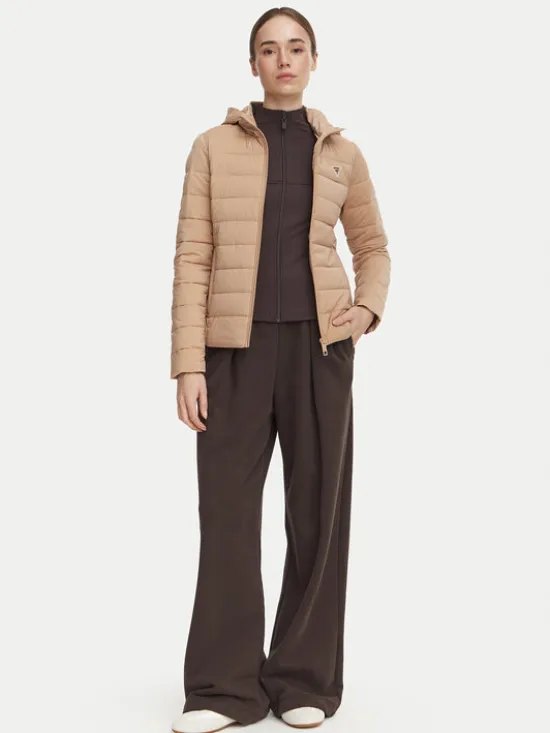 Guess Kurtka przejściowa V4YL04 WF3X0 Beżowy Regular Fit