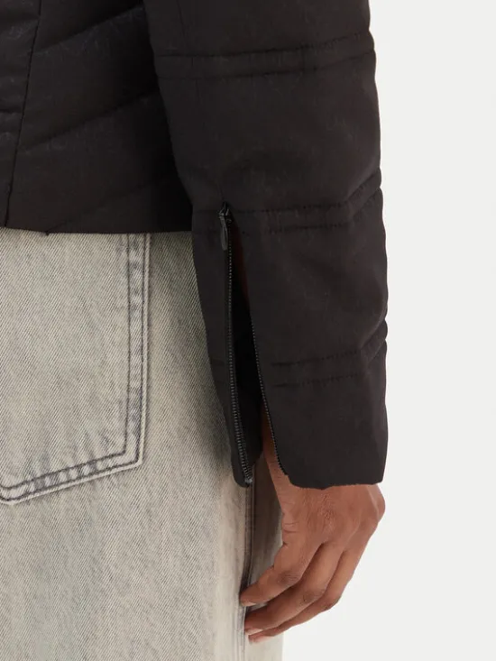 Guess Kurtka przejściowa W6RL02 WJ492 Czarny Regular Fit