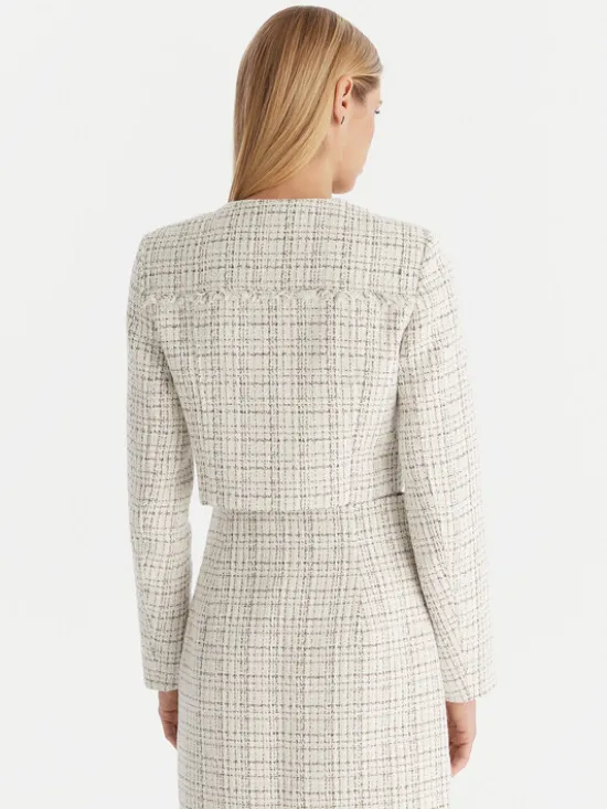 Guess Kurtka przejściowa W5YN44 WHDB2 Biały Regular Fit