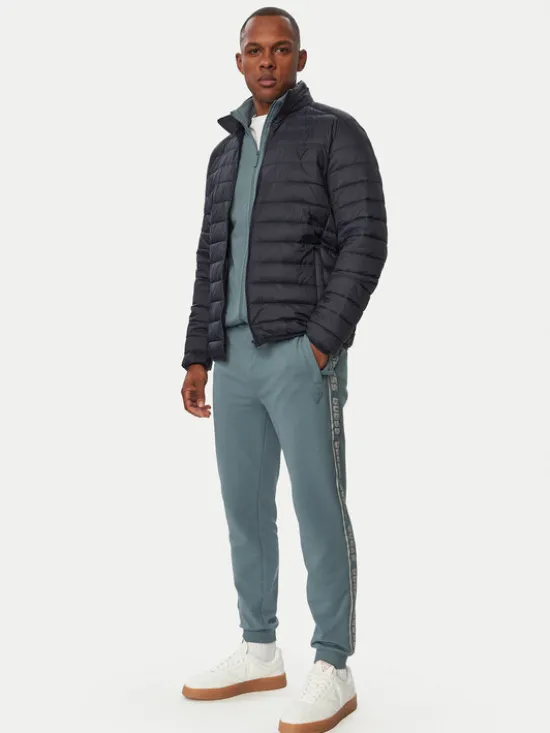 Guess Kurtka przejściowa Z6BL13 W5077 Granatowy Regular Fit