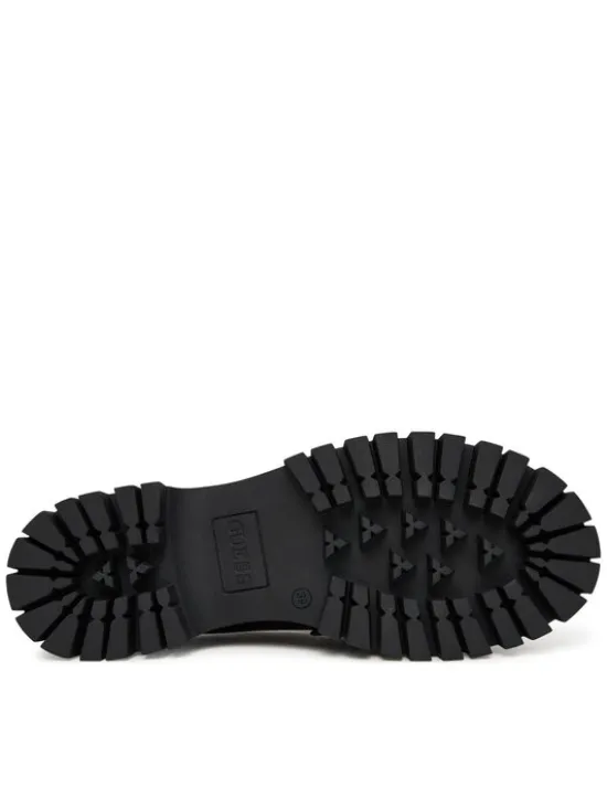 Guess Loafersy FLPALR ELE14 Bordowy