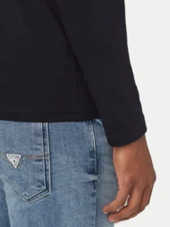 Guess Longsleeve M6YI28 K3733 Granatowy Regular Fit