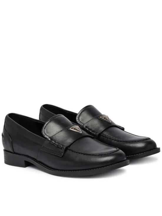 Guess Lordsy FLTBSO LEA14 Czarny