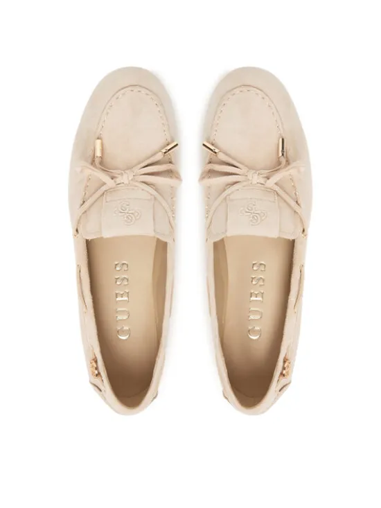 Guess Mokasyny FLPAIS SUE14 Beżowy