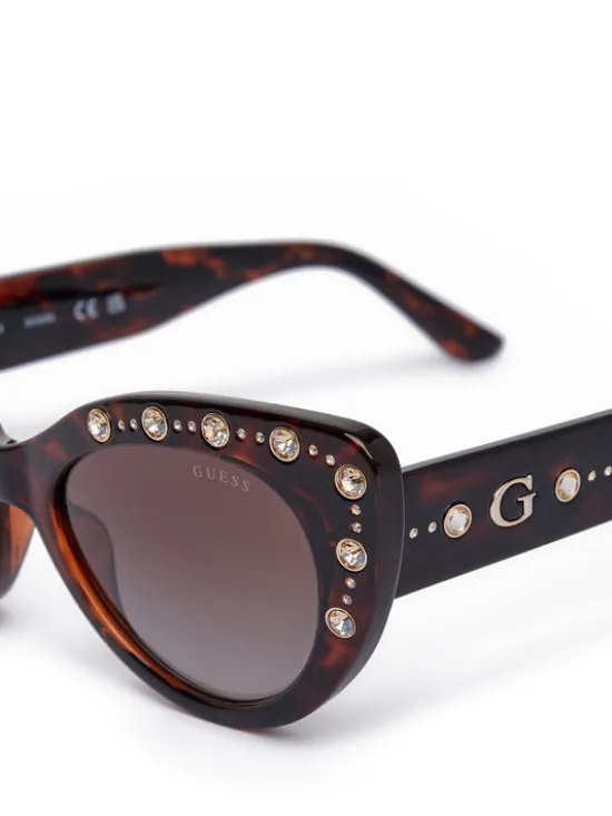 Guess Okulary przeciwsłoneczne GU00163 Brązowy