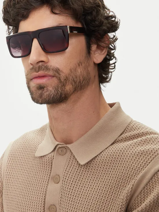 Guess Okulary przeciwsłoneczne GU00171 56F Brązowy